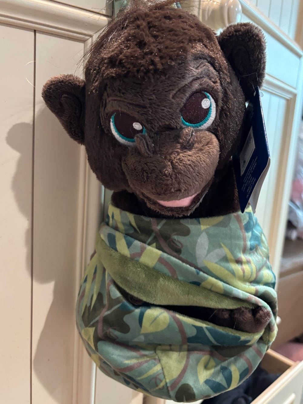 Disney Parks Baby Gorilla Brown Plush